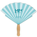 Tassel Stock Shape Fan w/ Wooden Stick